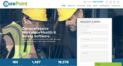 Desktop Screenshot of corepointinc.com